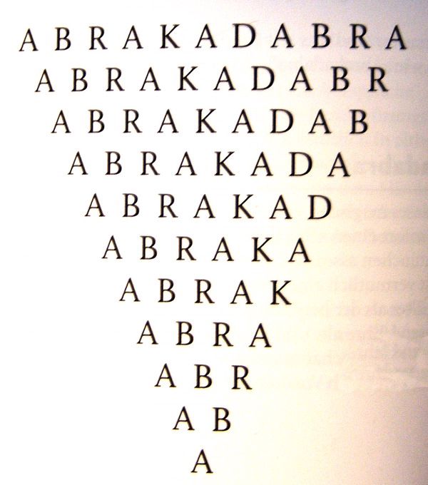 365/17 - 132 - ABRAKADABRA