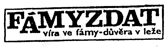 365/17 - 216 - FÁMAŘI